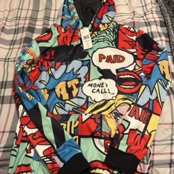 Reason Money Talks Hoodie Size M NWT