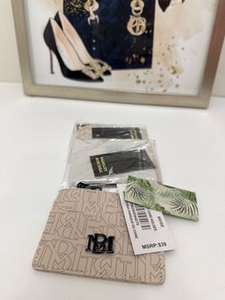 Badgley Mischka Vegan Leather Card Holder