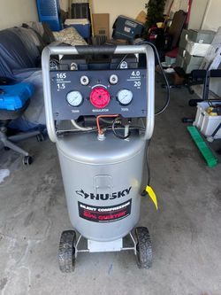 Husky 20 Gal Silent Air Compressor