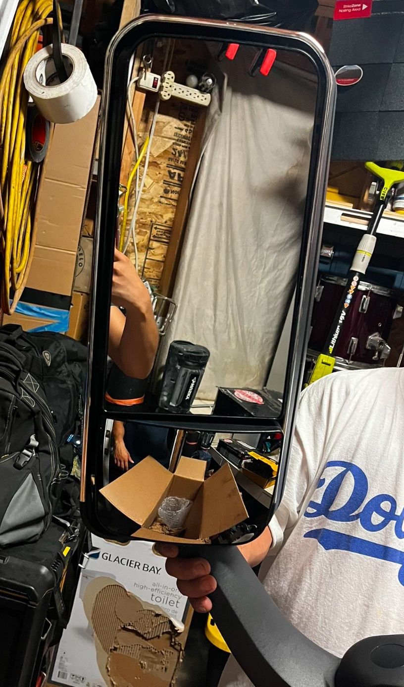 2008-2015 Freightliner Cascadia - Driver Side Mirror