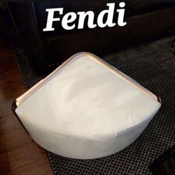 Fendi Casa Rosegold Trim Ottoman 