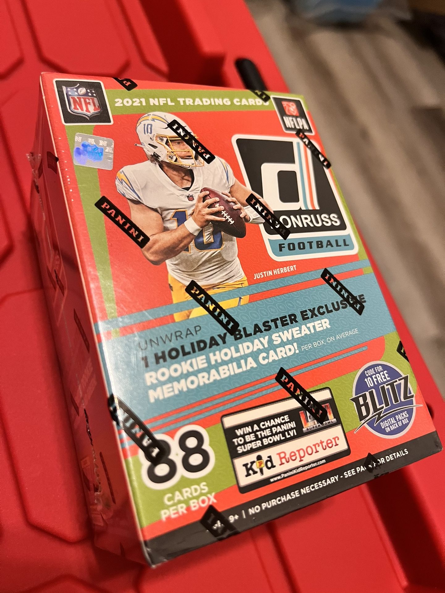 2021 NFL Donruss Holiday Blaster Box
