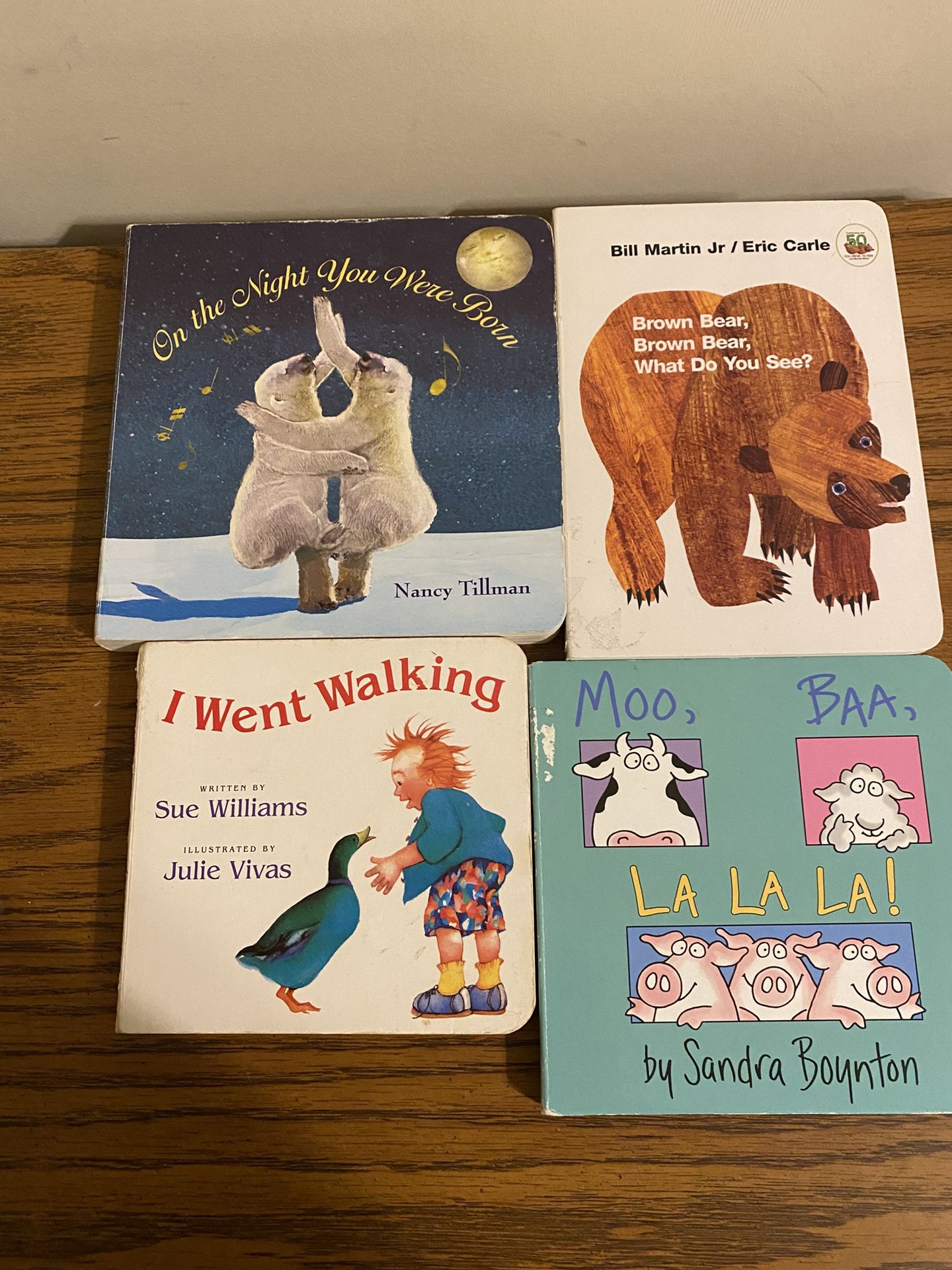 Four Baby Board Books
