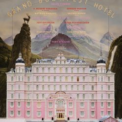 The Grand Budapest Hotel blu-ray