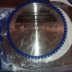 Avanti Pro P1060X 10" 60t 60 Teeth Fine Finish Circular Saw Blade