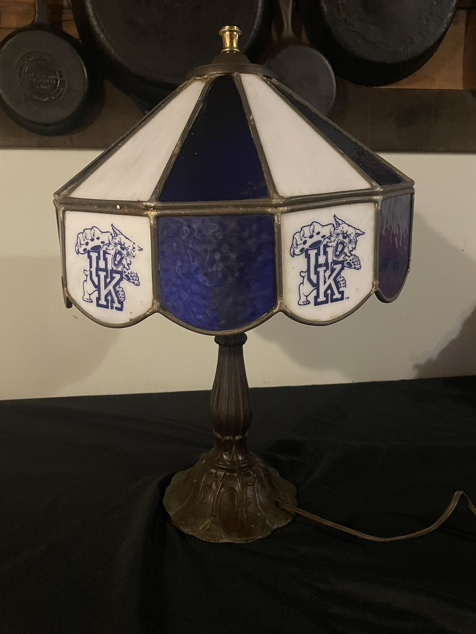 antique UK lamp