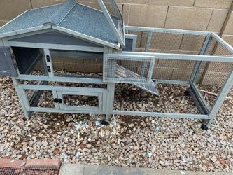 bunny/rabbit hutch