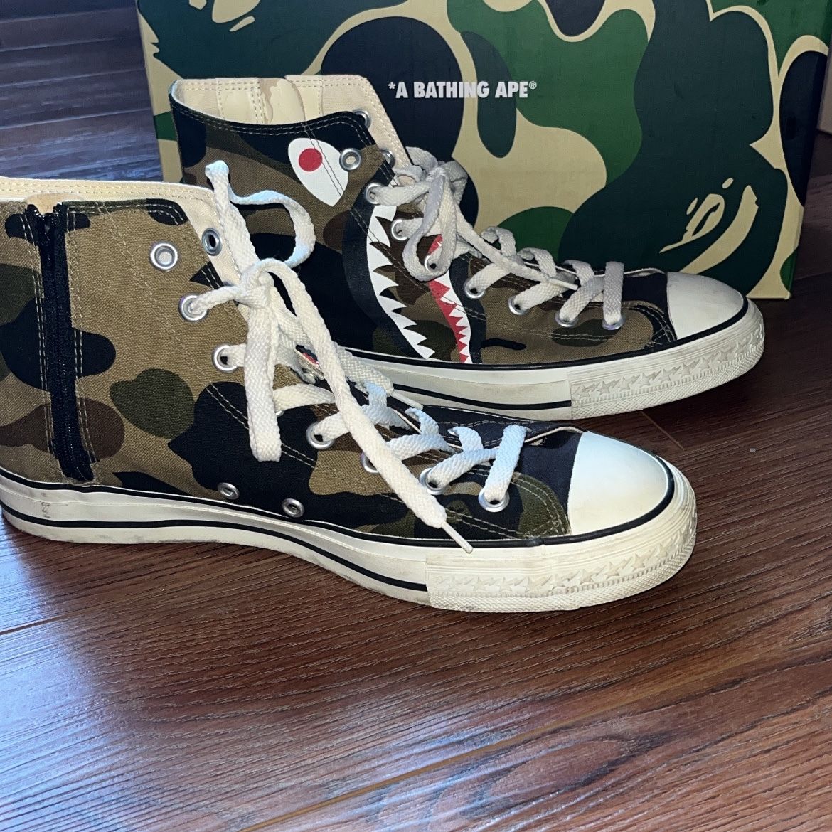 Bape chuck taylors discount