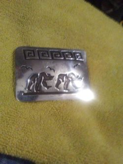 Hopi S/s Belt Buckle 