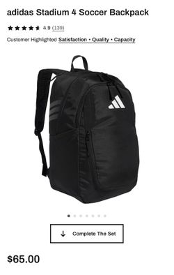 Adidas Stadium 4 Soccer Backpack