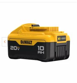 New DEWALT 20V MAX 10Ah Lithium-Ion Battery