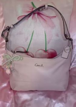 Coach Y2K Baby Pink Shoulder Bag