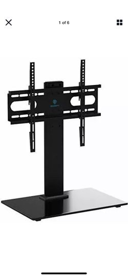 PERLESMITH Universal TV Stand - for 37-55 inch LCD LED TVs - VESA 400x400mm