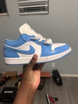 Blue jordans