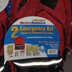 Ready America 3 Day Survival Emergency Kit For 2 
