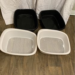 Sifting Litter Box System With Extra Sifter 