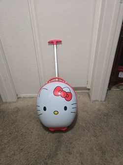 Hello kitty rolling suitcase