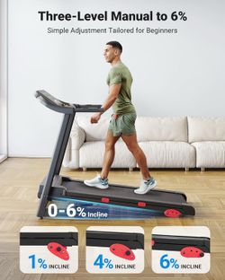 THERUN Incline Treadmill