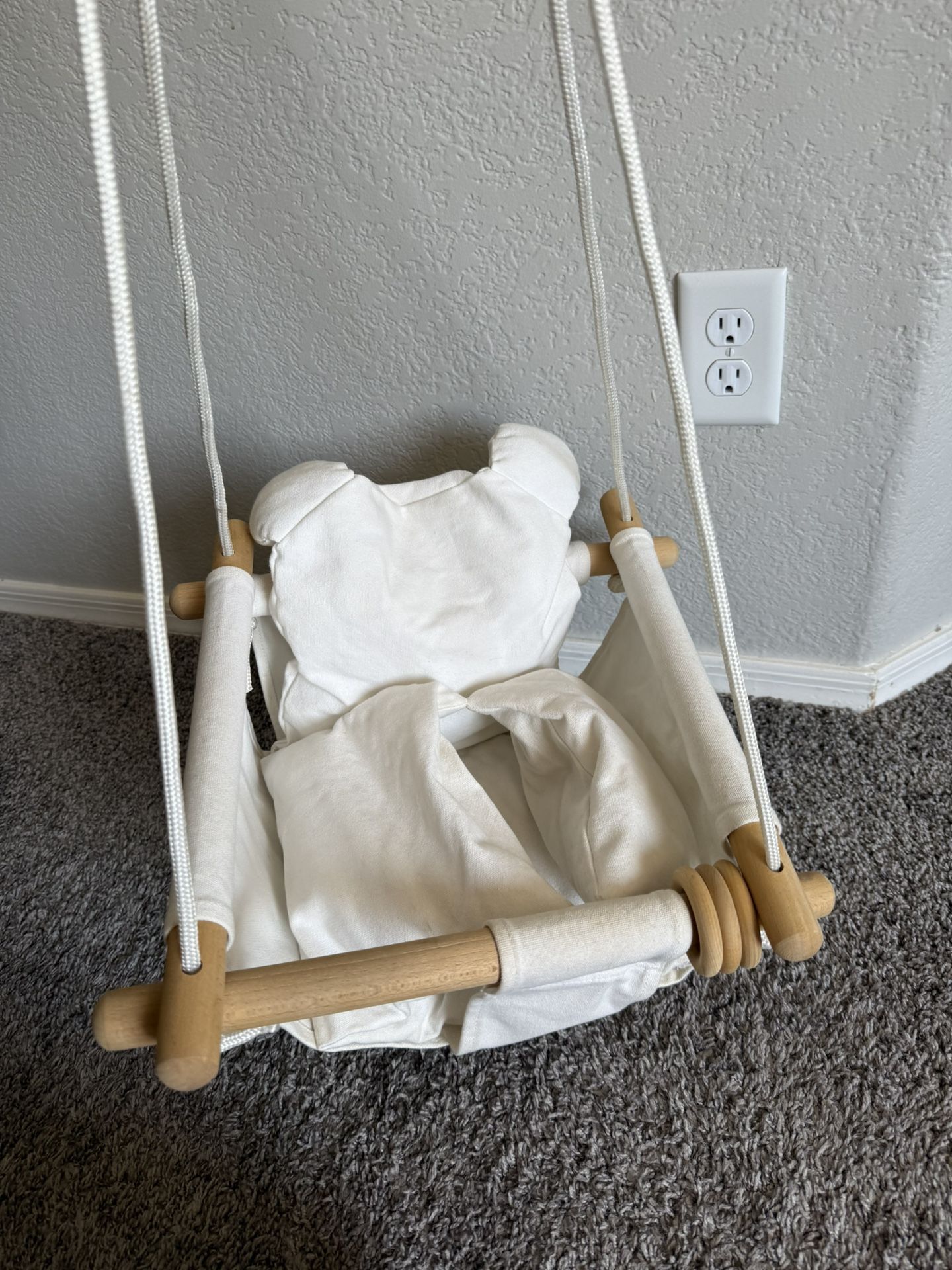 Canvas Baby Swing
