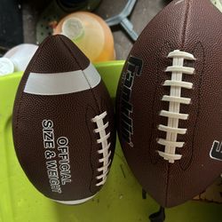 Two Footballs