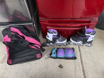 Nattork Adjustable Inline Skates – Youth Size 5Y–8Y – Purple – Like New