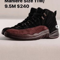 Jordan 12 A Ma Maniere Size 11W/9.5M $220