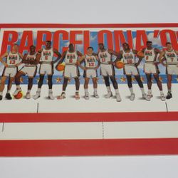 1992 USA Olympic Basketball Team (Self Standing) Picture - Good Condition!