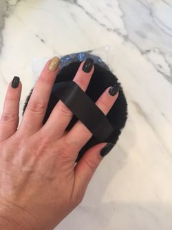 Faux Fur Cosmetic Puffs