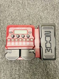 Zoom B1X Four 2019 - Present - Red Effects Pedal