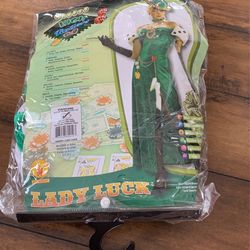 Lady Luck costume one size fits up to 12