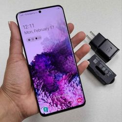 Samsung Galaxy S20,  Factory Unlocked,  Excellent Condition.  Like New 