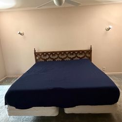 California King Mattress Boxspring Frame and Headboard
