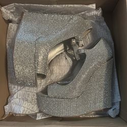 Steve Madden Rhinestone Wedges