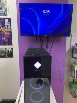 Gorgeous and Powerful Omen Gaming PC - 4060ti - 16GB - 1tb - Ryzen 7 7700 - For Sale or Trade