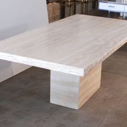 Travertine Limestone Table / Kitchen Island Top