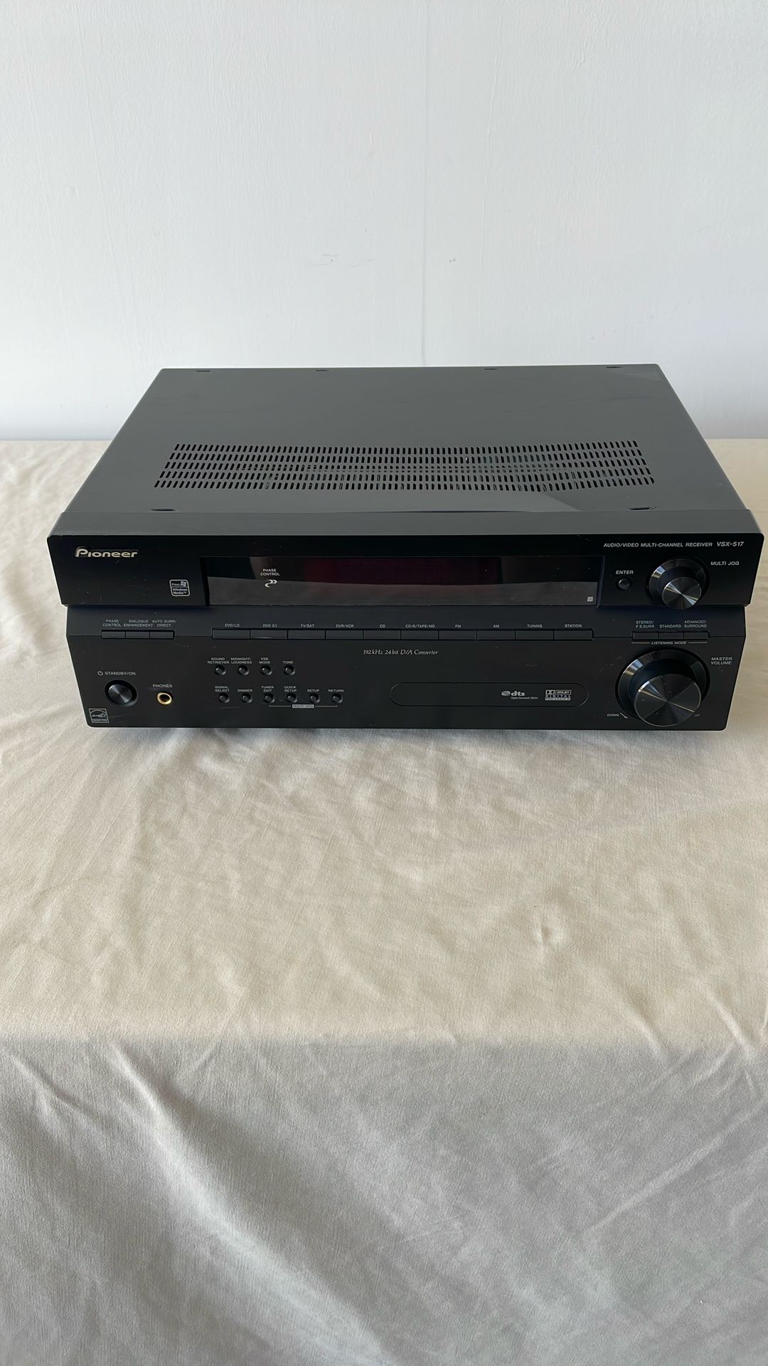 Pioneer VSX 517 Audio Video Multi Channel Receiver 