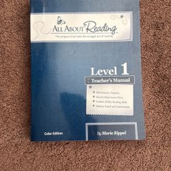 All About Reading Teachers Manuel 