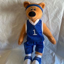 Bear Plush Number 1 New 17 Inch