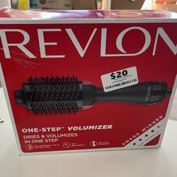 Revlon One-Step Volumizer and Hair Dryer Brush, Black