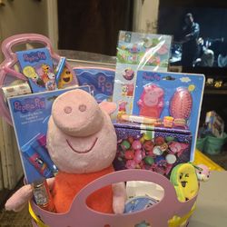Peppa pig easter basket