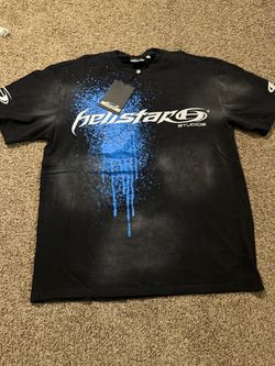Trans-Siberian Orchestra Blue Splash Graphic Tee — Black, Size [fill in]