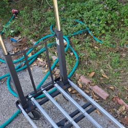 Aluminum folding platform truck