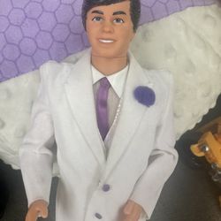 VINTAGE CRYSTAL KEN BARBIE 1983 No Shoes