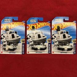 Hot wheels 2025 steamboat Willie