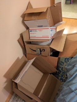 FREE moving boxes