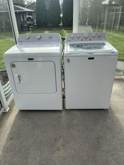 Matching Maytag Washer And Dryer