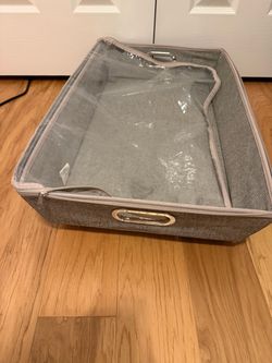 Under bed rolling storage