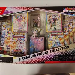 Pokemon Cards TCG Prismatic Evolutions Premium Figure Collection