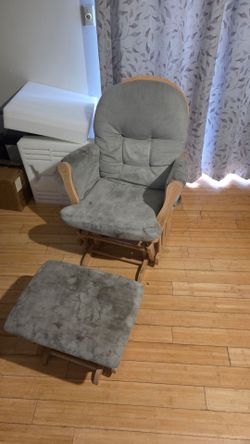 FREE Glider Rocking Chair + Ottoman