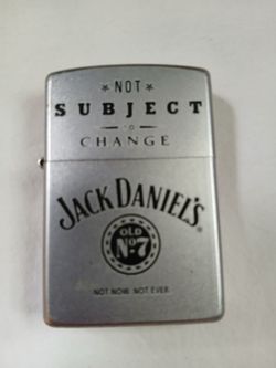 Vintage Zippo Jack Daniels cigarette lighter
